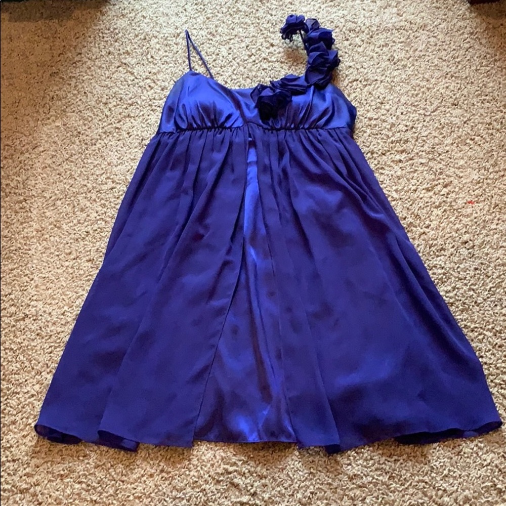 Hailey Adrianna Papell Purple Formal Dress